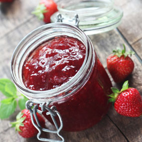 Confiture de fraise eXOse